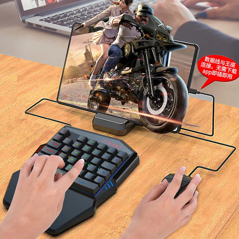 T-WOLF TF900 One Handed Keyboa - Gaming Keyboard Mini recension och pris