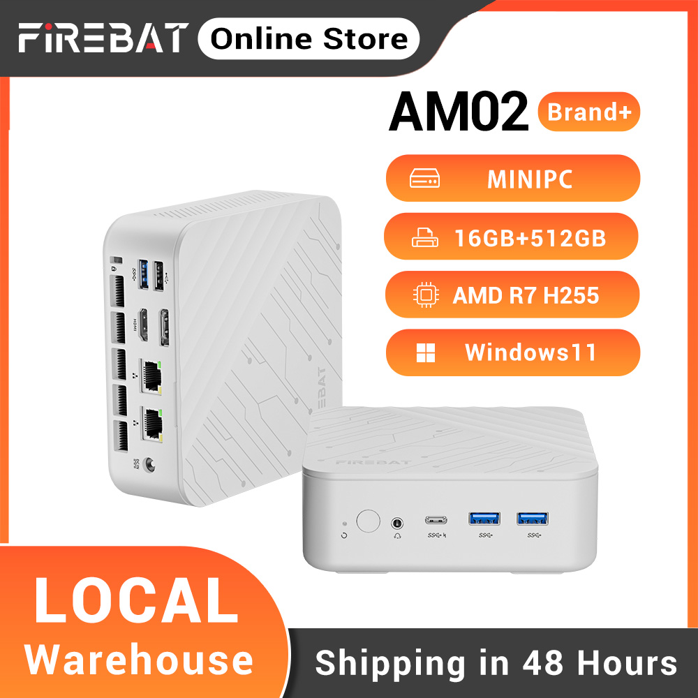FIREBAT AM02 Mini PC AMD Ryzen - Amd Cpu Ryzen 7 recension och pris