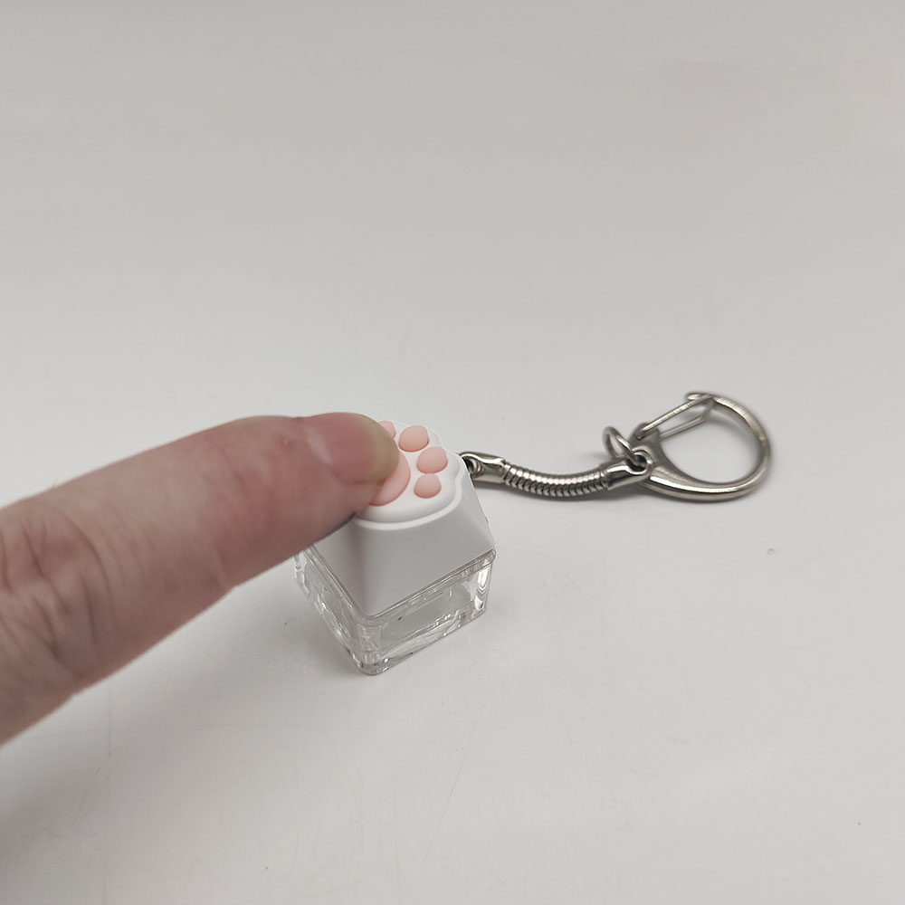Cute Cat Claw Key Chain Key Ri - Gaming Keyboard Test recension och pris