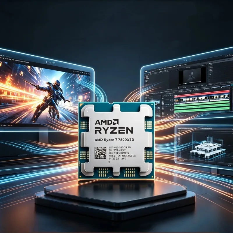 AMD Ryzen 7 7800X3D 8 Core 16  - Amd Cpu Ryzen 7 recension och pris