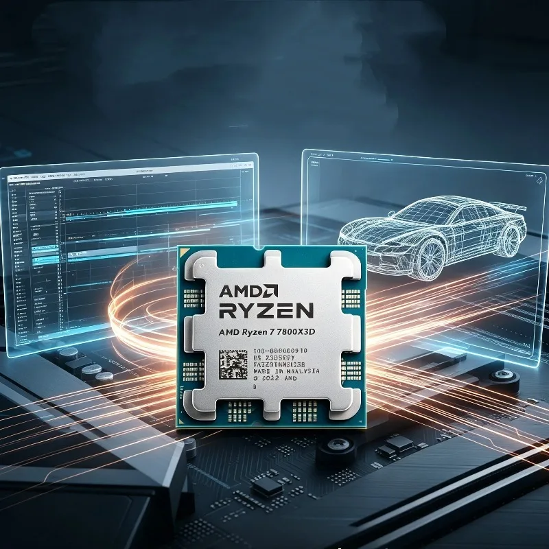 AMD Ryzen 7 7800X3D 8 Core 16  - Amd Cpu Ryzen 7 recension och pris