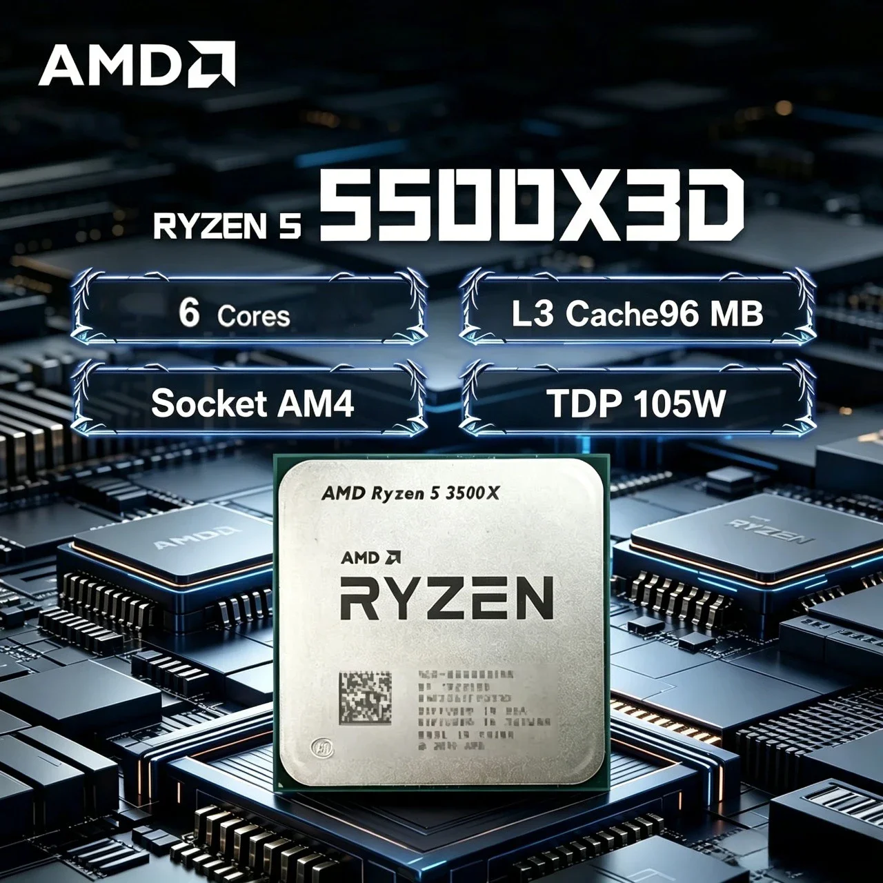 NEW AMD Ryzen 7 7800X3D X3D Ga - Amd Cpu Ryzen 7 recension och pris