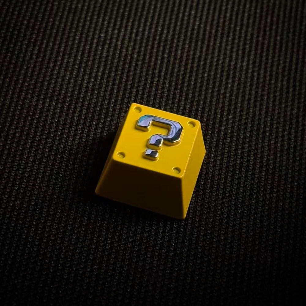 Retro 8-Bit Pixel Question Blo - Gaming Keyboard Nearby recension och pris