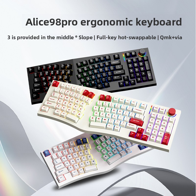 FEKER Alice98pro Mechanical Ke - Gaming Keyboard Hot Swappable recension och pris