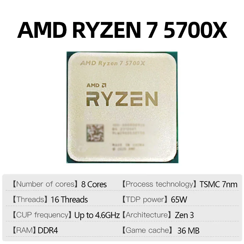 Cost-Effective Unlocked AMD De - Amd Cpu Ryzen 7 recension och pris