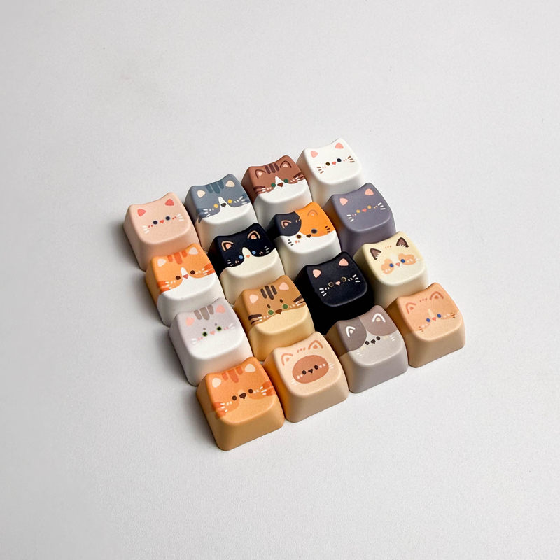 Cat Axis Tester Siamese Calico - Gaming Keyboard Test recension och pris